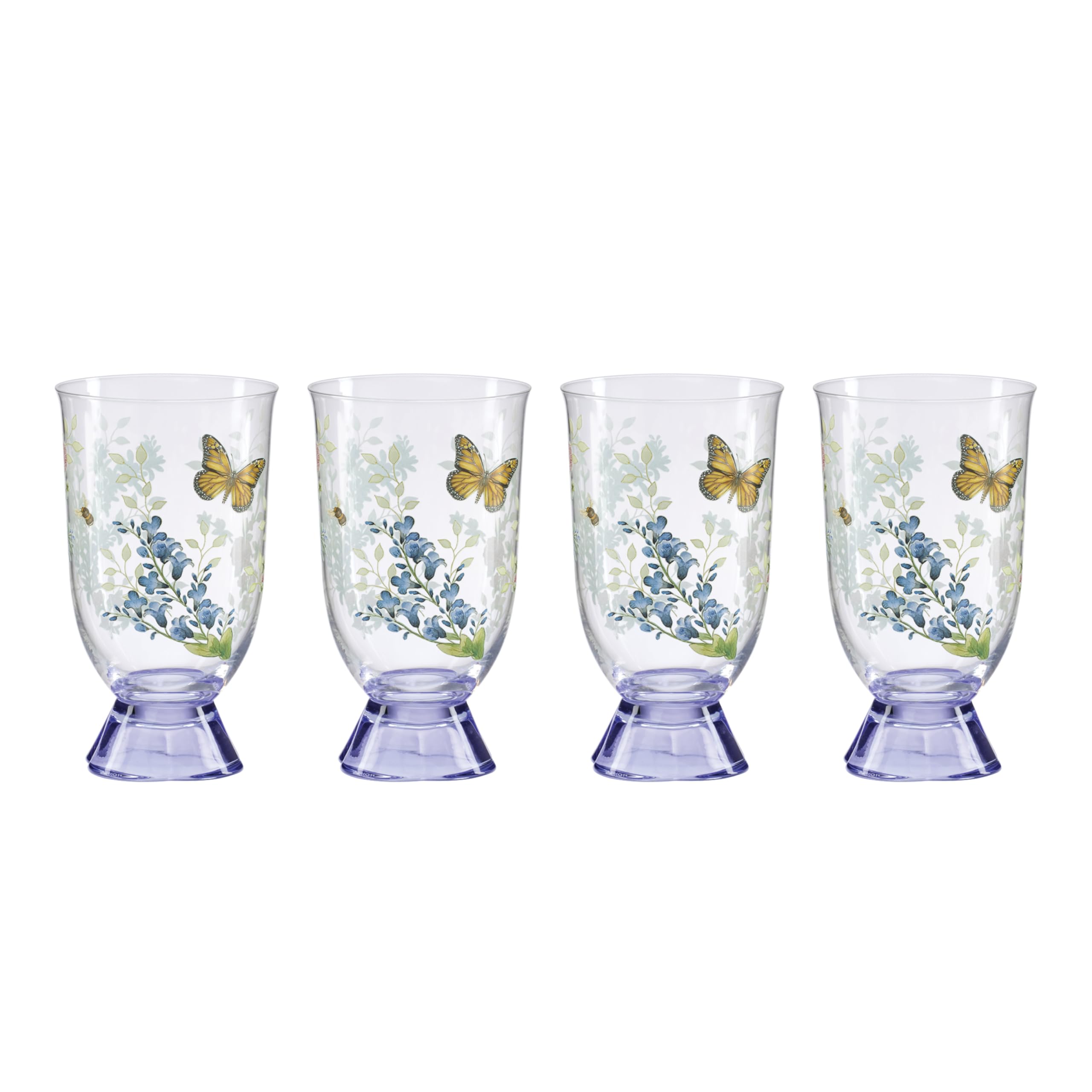 Amazon.com: Lenox 897831 Butterfly Meadow Herbs Tall Tumblers, Set